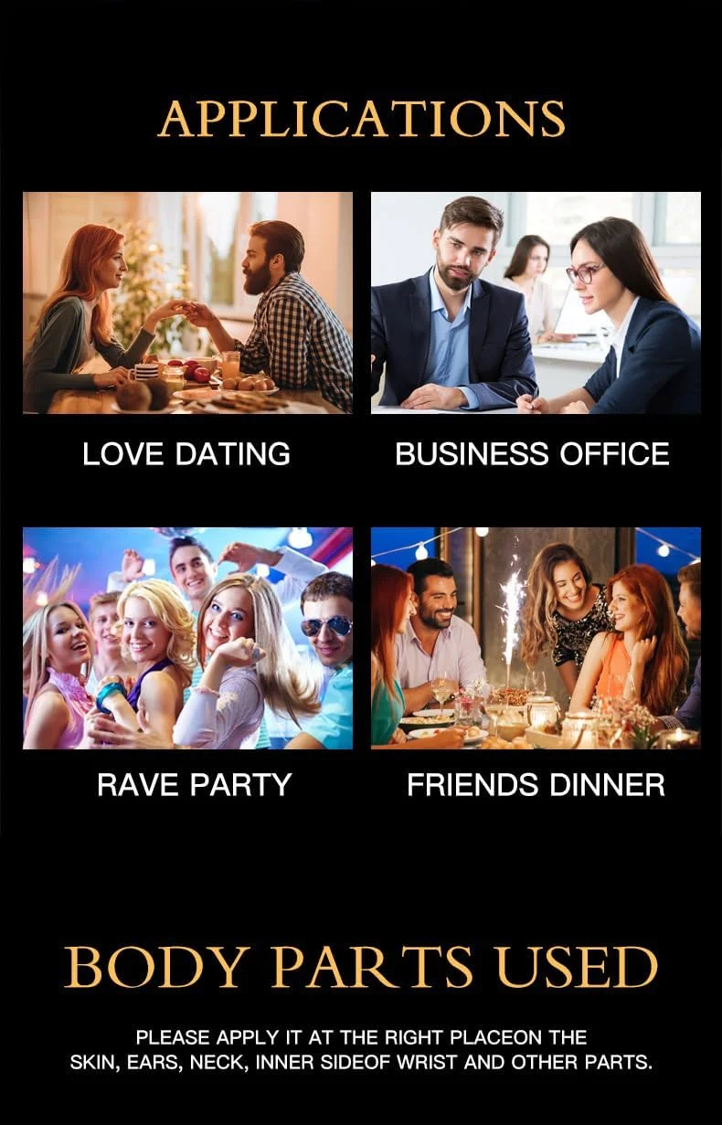 روغن عطر فرمونی کاریزماتیک - افزایش جذابیت طبیعی با فرمون های خالص و رایحه ماندگار پرتقال شیرین، اسطوخودوس، عنبر سائل و مشک - ایده آل برای معاشرت و ملاقات روغن عطر فرمونی کاریزماتیک - افزایش جذابیت طبیعی با فرمون های خالص و رایحه ماندگار پرتقال شیرین، اسطوخودوس، عنبر سائل و مشک - ایده آل برای معاشرت و ملاقات