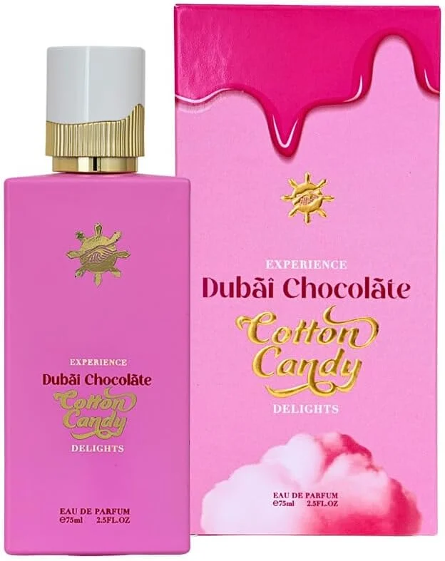 ادکلن بایانیان دبی Cotton Candy Delights، رایحه گلی شیرین یونیسکس با رایحه های فریزیا، مارشمالو و وانیل، 75 میلی لیتر