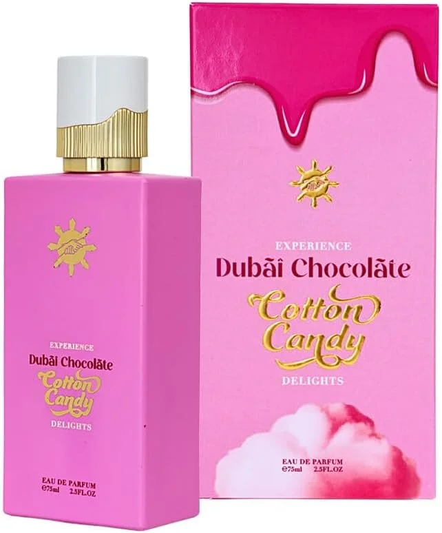 ادکلن بایانیان دبی Cotton Candy Delights، رایحه گلی شیرین یونیسکس با رایحه های فریزیا، مارشمالو و وانیل، 75 میلی لیتر