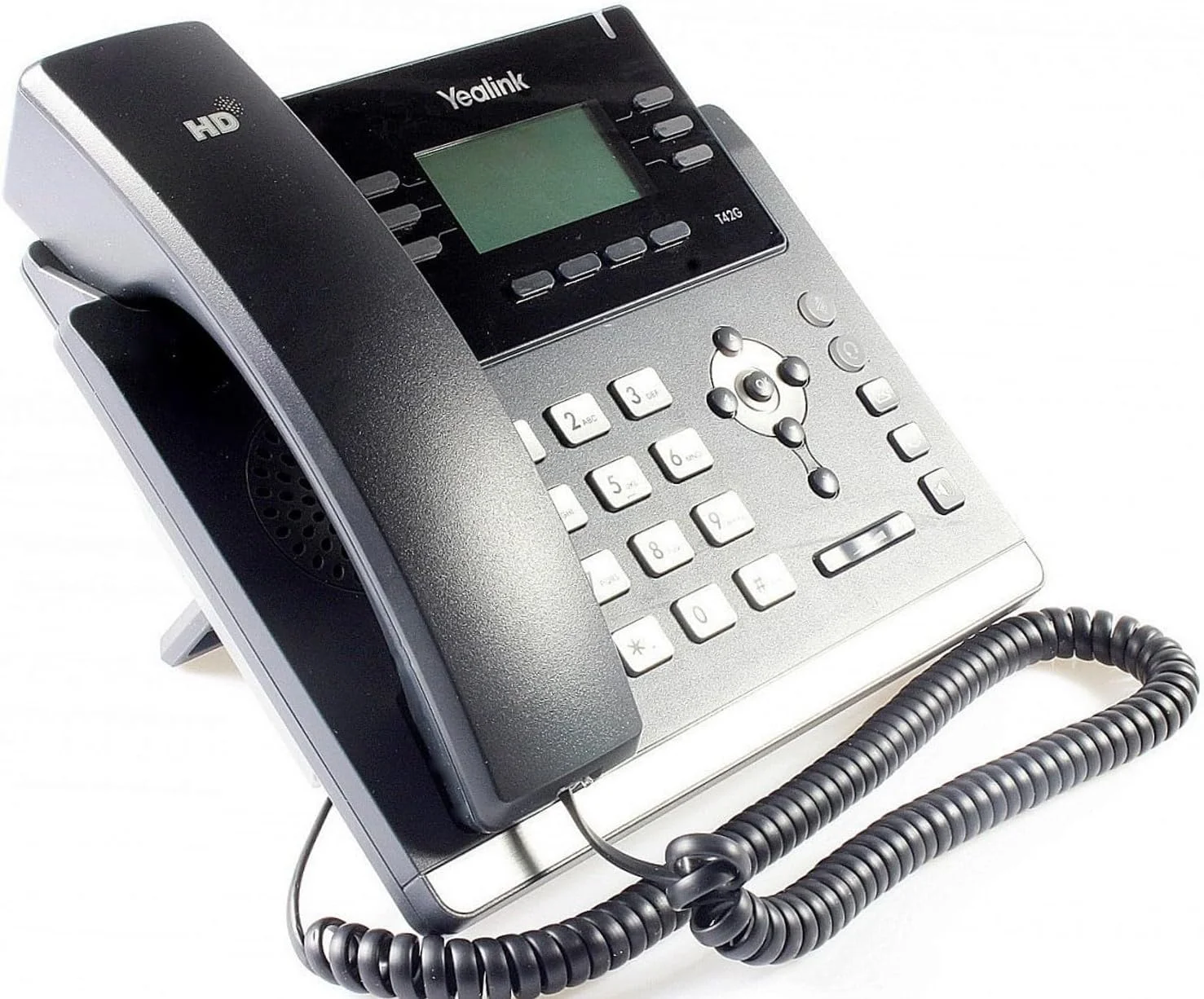 تلفن تحت شبکه گیگابیتی 12 خطی یالینک مدل SIP-T42G (بازسازی شده)