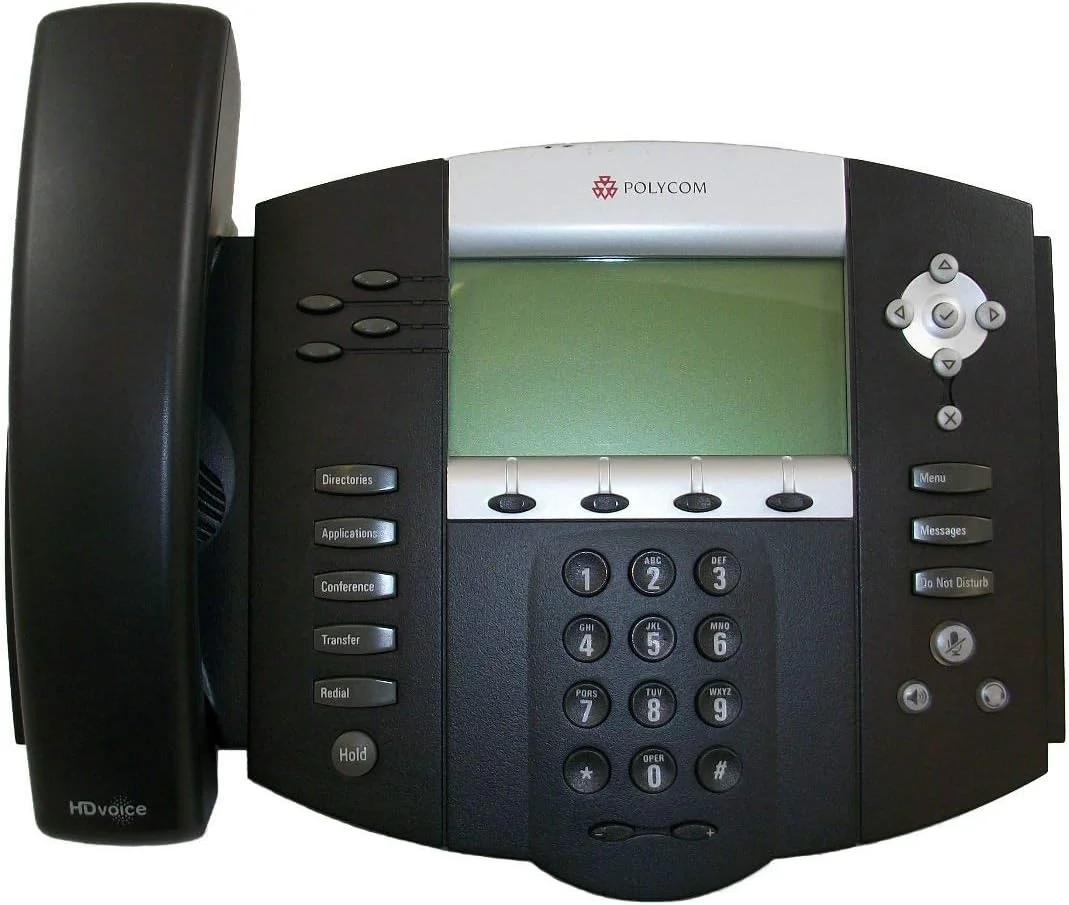 تلفن ویپ Polycom SoundPoint 560 - 2200-12560-001 (بازسازی شده)
