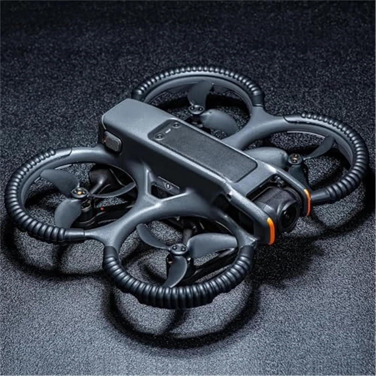 محافظ پروانه ضد برخورد، برای DJI، پوشش های محافظ پروانه پهپاد AVATA2 حلقه سپر محافظ فلورسنت پوسته محافظ TPU (مشکی) محافظ پروانه ضد برخورد، برای DJI، پوشش های محافظ پروانه پهپاد AVATA2 حلقه سپر محافظ فلورسنت پوسته محافظ TPU (مشکی)