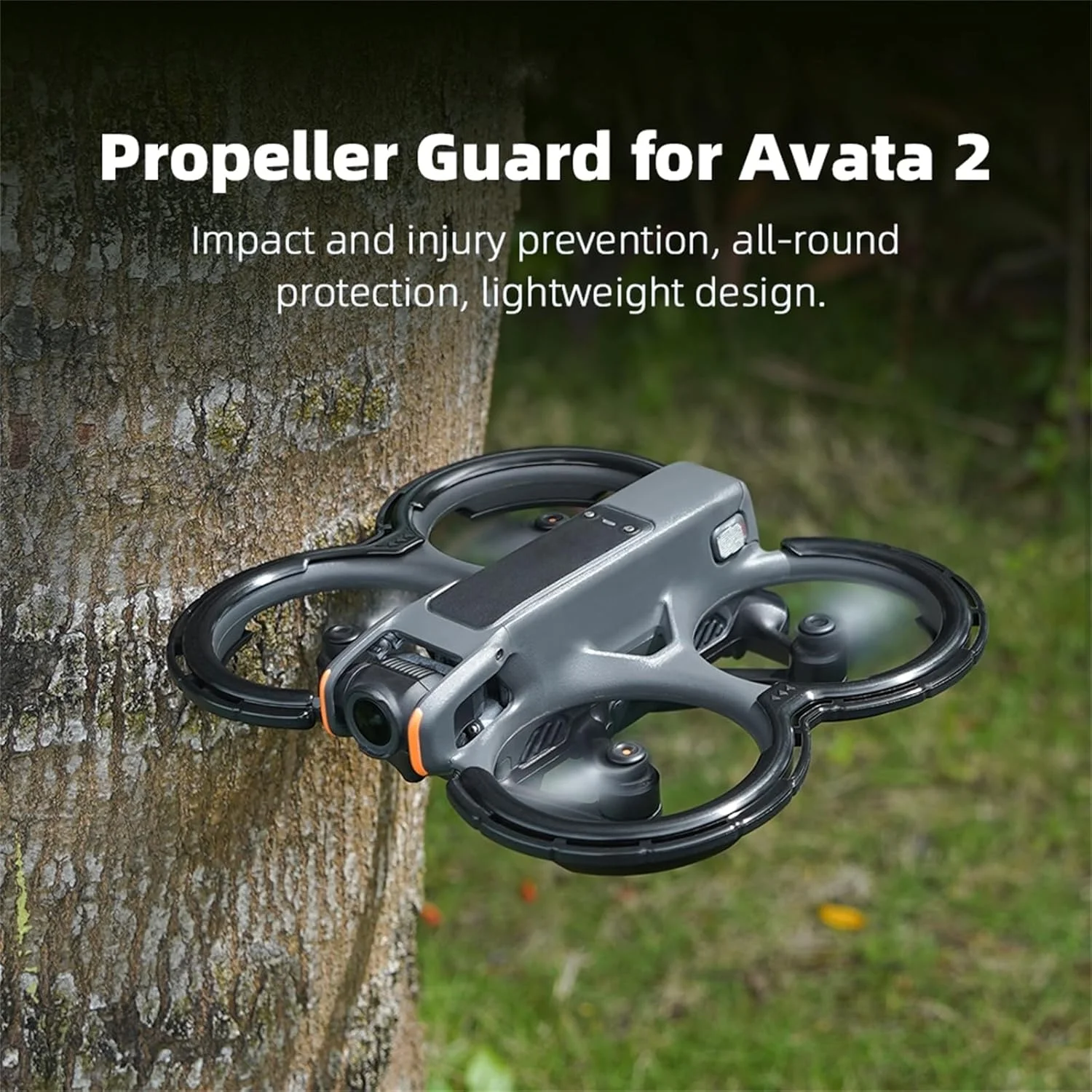 محافظ پروانه Avata 2 برای پهپاد DJI Avata 2، ضربه گیر محافظ ضد برخورد برای لوازم جانبی DJI Avata 2 (مشکی)