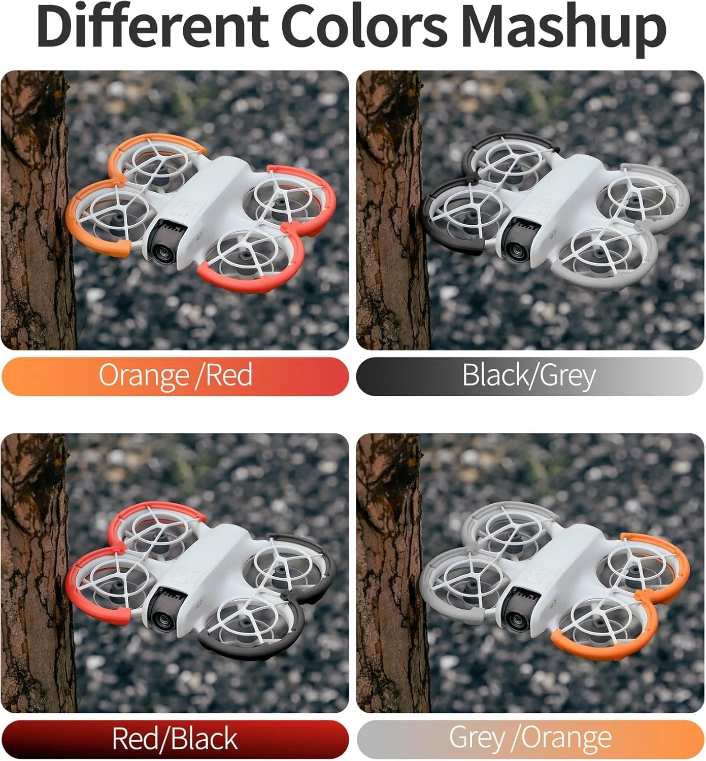 محافظ پروانه برای DJI Neo، حلقه محافظ سپر ضد برخورد پره، محافظ ضربه برای لوازم جانبی پهپاد DJI Neo (مشکی) محافظ پروانه برای DJI Neo، حلقه محافظ سپر ضد برخورد پره، محافظ ضربه برای لوازم جانبی پهپاد DJI Neo (مشکی)