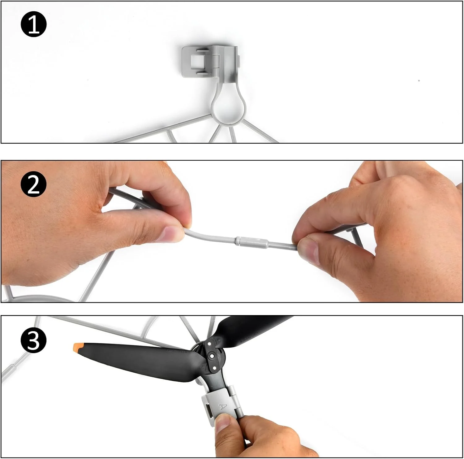 محافظ پروانه رهاسازی سریع برای لوازم جانبی پهپاد DJI Air 3، پوشش محافظ پره های پروانه برای پهپاد DJI Air 3 (خاکستری) محافظ پروانه رهاسازی سریع برای لوازم جانبی پهپاد DJI Air 3، پوشش محافظ پره های پروانه برای پهپاد DJI Air 3 (خاکستری)