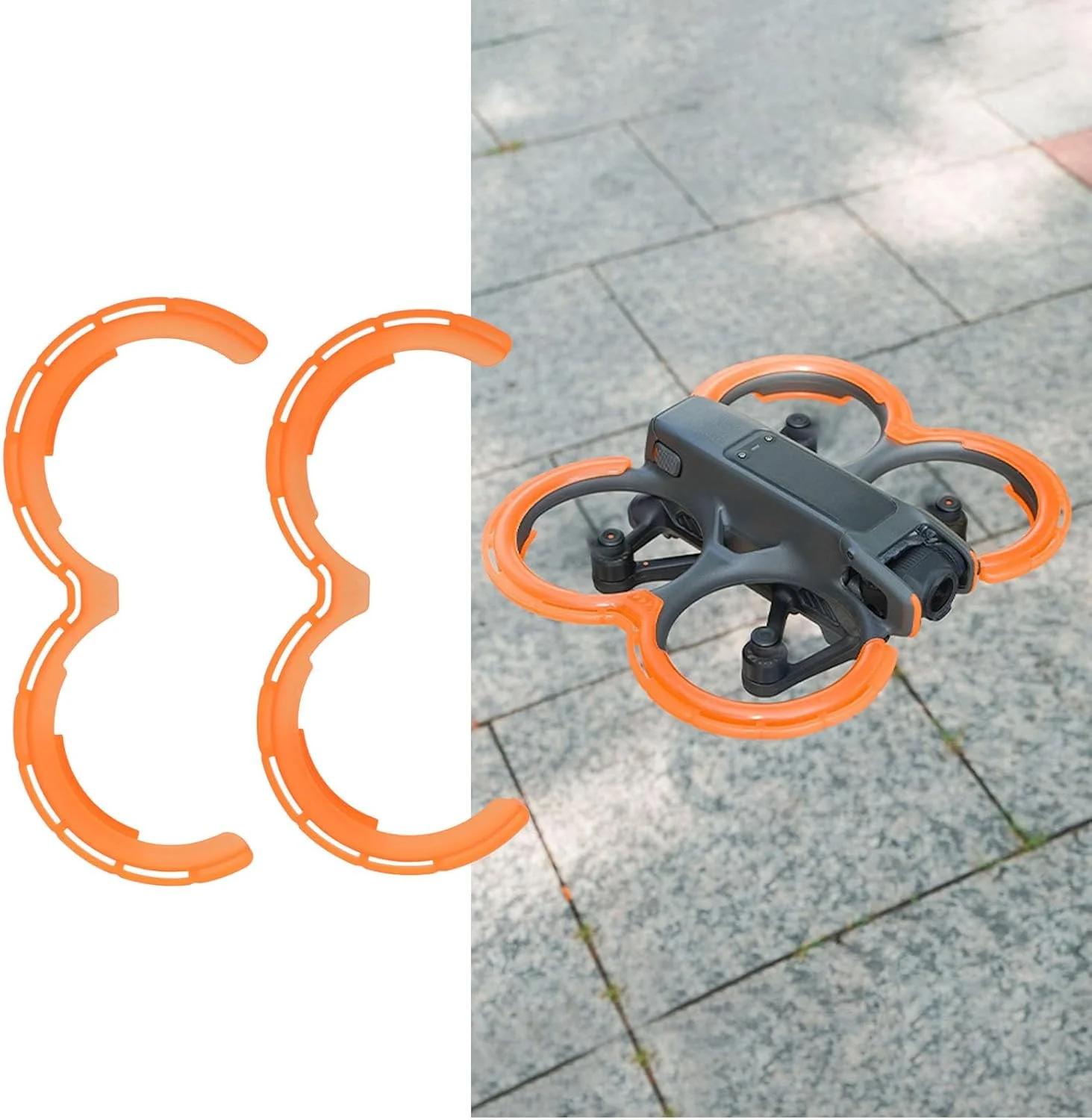 محافظ پروانه کوادکوپتر برای Avata 2، حلقه محافظ ضربه گیر، لوازم جانبی کوادکوپتر (#2)