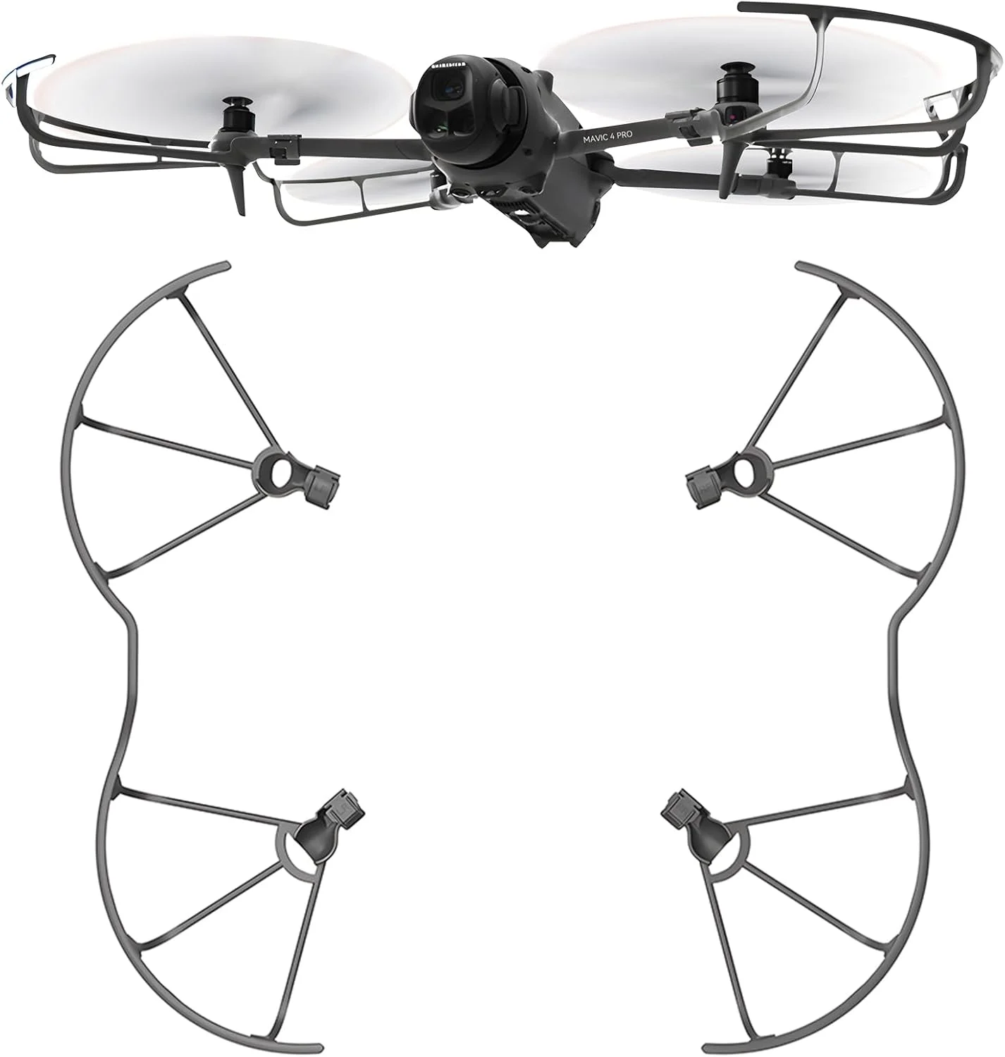 محافظ ملخ Mavic 4 Pro - برای لوازم جانبی پهپاد DJI، محافظ تیغه، محافظ ملخ جداشدنی با رهاسازی سریع برای پهپادهای DJI Mavic 4 Pro