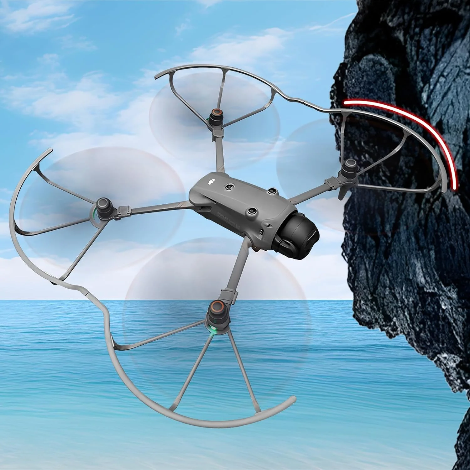 محافظ ملخ Mavic 4 Pro - برای لوازم جانبی پهپاد DJI، محافظ تیغه، محافظ ملخ جداشدنی با رهاسازی سریع برای پهپادهای DJI Mavic 4 Pro