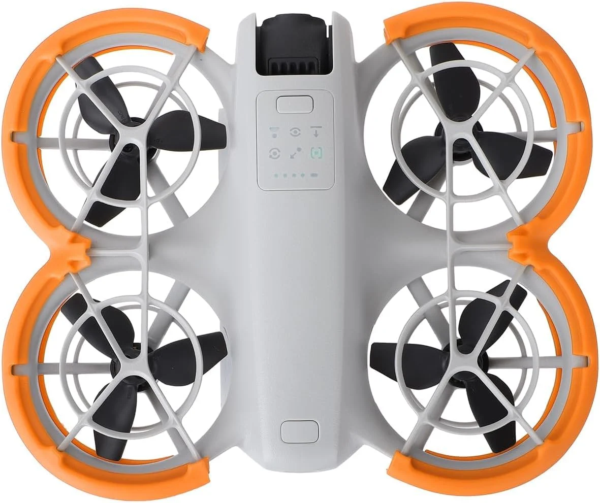 محافظ پروانه برای DJI Neo، حلقه محافظ ضربه گیر پروانه های پهپاد، ضد برخورد، پوشش ضربه گیر TPU