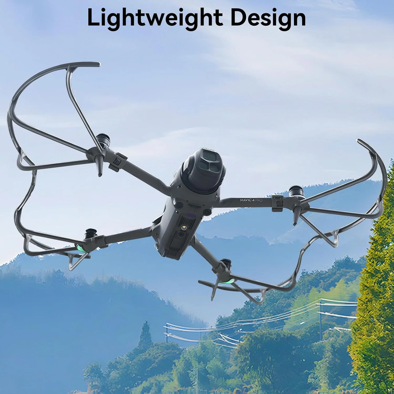 محافظ ملخ Mavic 4 Pro - برای لوازم جانبی پهپاد DJI، محافظ تیغه، محافظ ملخ جداشدنی با رهاسازی سریع برای پهپادهای DJI Mavic 4 Pro