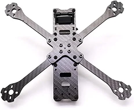 فریم پهپاد 5 اینچی X220HV با فاصله بین دو محور 220 میلی‌متری، کیت فریم پهپاد مسابقه‌ای فیبر کربنی FPV، بازوهای فریم کوادکوپتر