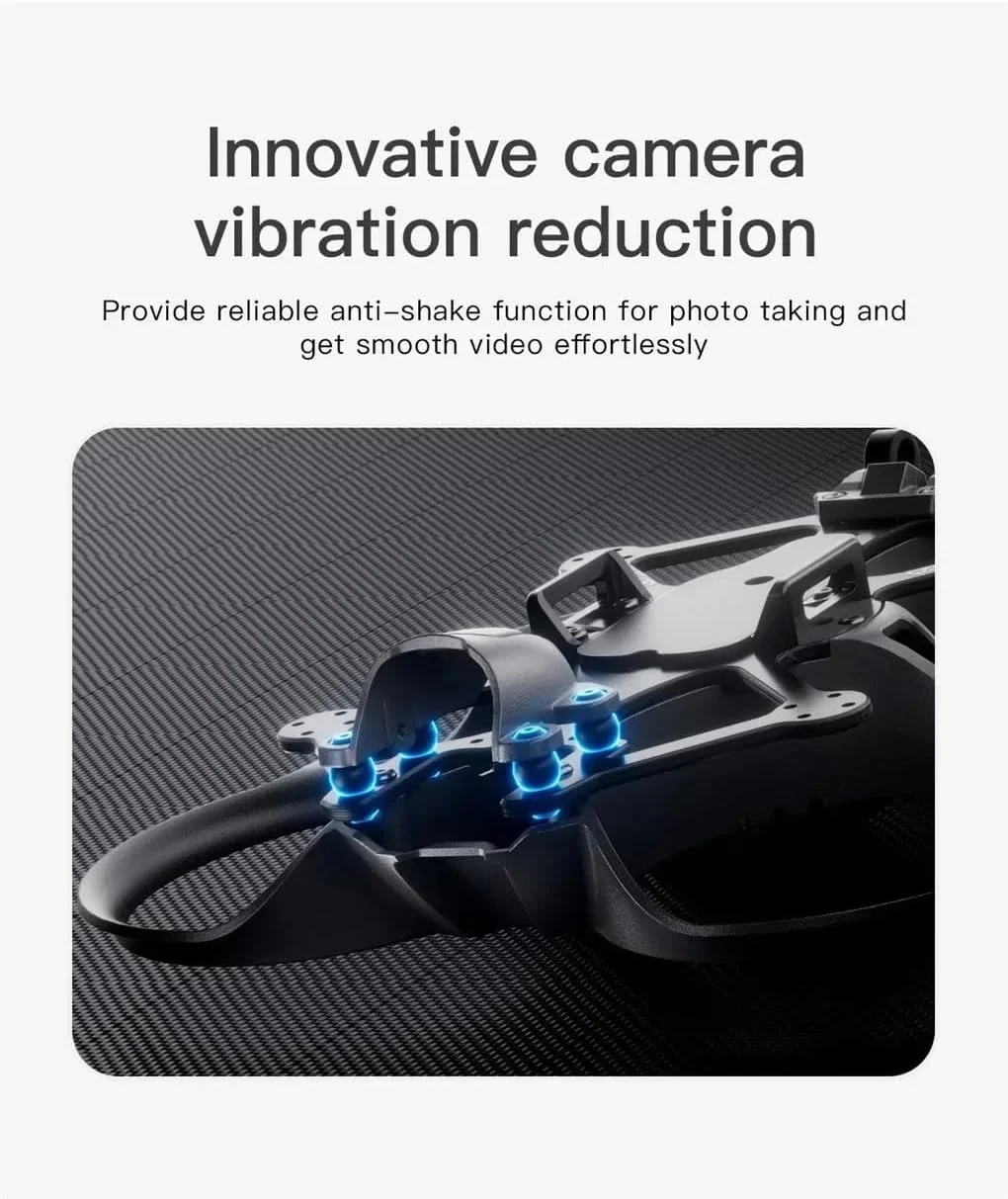 کیت فریم فیبر کربنی GEP-CT25 Cinebot 25 با فاصله بین دو محور 115 میلی‌متری برای کوادکوپترهای سینه‌وپ RC FPV و لوازم جانبی پهپاد (GEP-CT25 خاکستری)