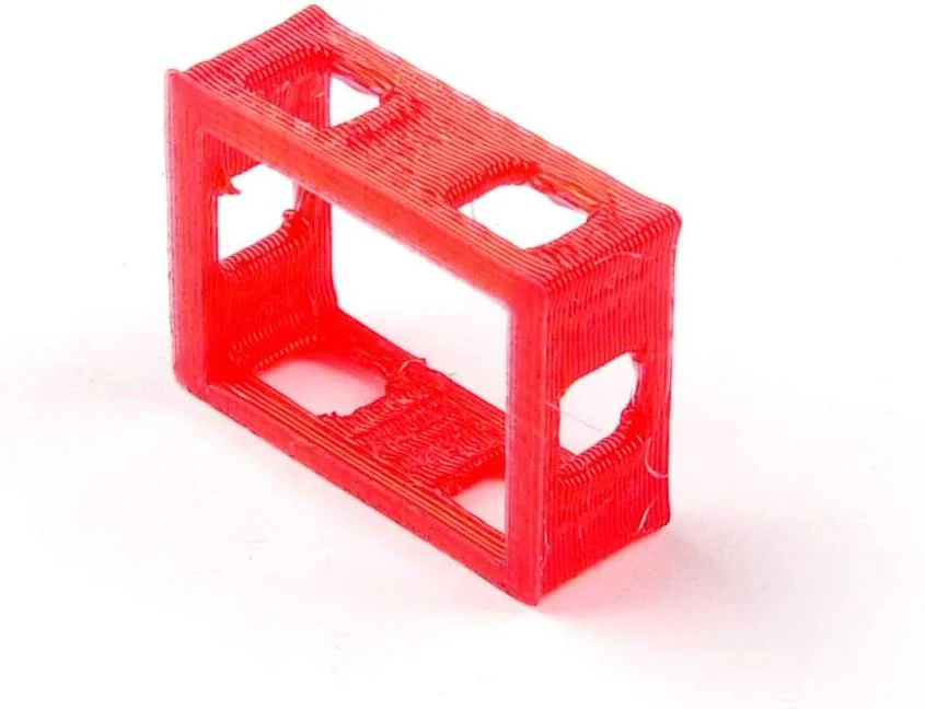 کیت فریم کوادکوپتر مسابقه ای FPV، رک 105 میلی متری، کاور TPU چاپ سه بعدی، نگهدارنده باتری، قطعات یدکی، بازوهای فریم کوادکوپتر (نگهدارنده باتری)