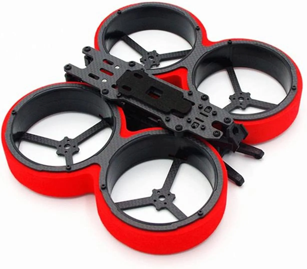 کیت فریم داکت 3 اینچی با فاصله بین دو محور 154 میلی‌متری برای کوادکوپتر مسابقه‌ای RC FPV، قطعات RC، لوازم جانبی DIY، بازوهای فریم کوادکوپتر (مشکی)