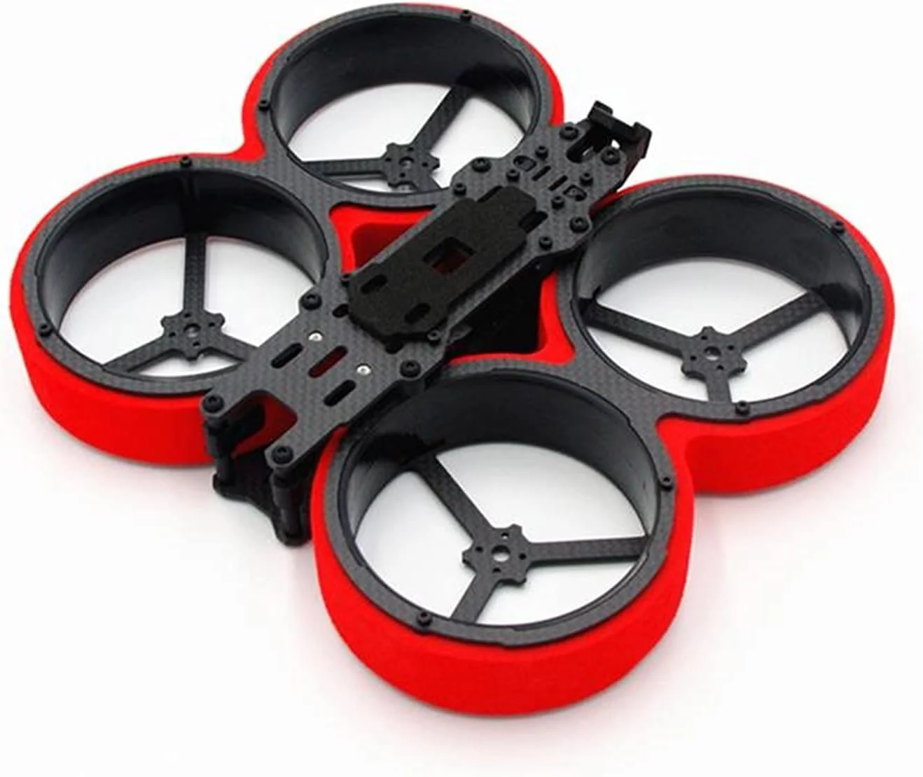 کیت فریم داکت 3 اینچی با فاصله بین دو محور 154 میلی‌متری برای کوادکوپتر مسابقه‌ای RC FPV، قطعات RC، لوازم جانبی DIY، بازوهای فریم کوادکوپتر (مشکی)