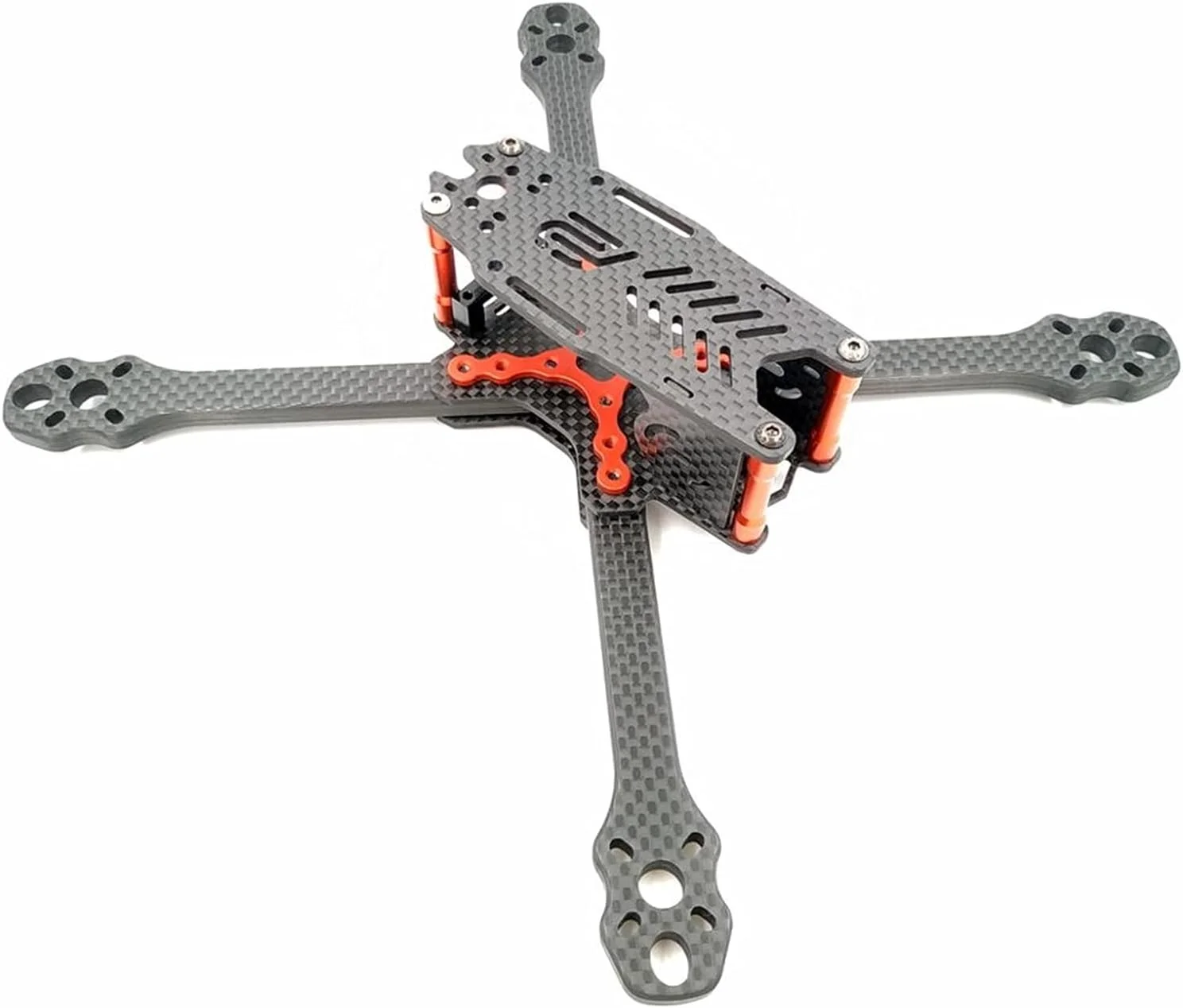 فریم مسابقه ای FPV 220 با بازوهای 6 میلی متری فیبر کربنی، کیت فریم کوادکوپتر مسابقه ای RC Drone FPV، کوادکوپتر فری استایل True X UAV، بازوهای فریم