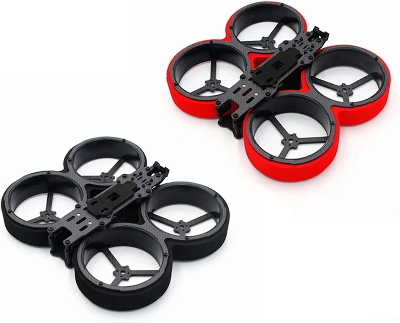 کیت فریم داکت 3 اینچی با فاصله بین دو محور 154 میلی‌متری برای کوادکوپتر مسابقه‌ای RC FPV، قطعات RC، لوازم جانبی DIY، بازوهای فریم کوادکوپتر (مشکی)