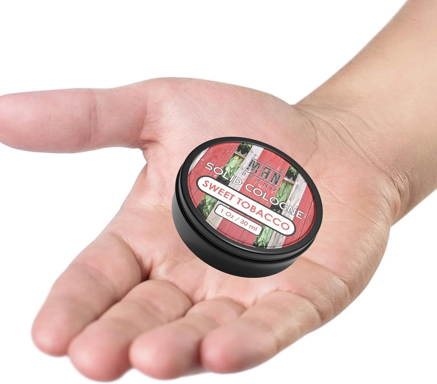 ادکلن جامد مردانه با رایحه تنباکو شیرین، ادکلن تنباکویی مومی برای مردان، عطر جامد با رایحه تنباکو شیرین (30 گرم، بالم ادکلن مردانه تنباکو شیرین)