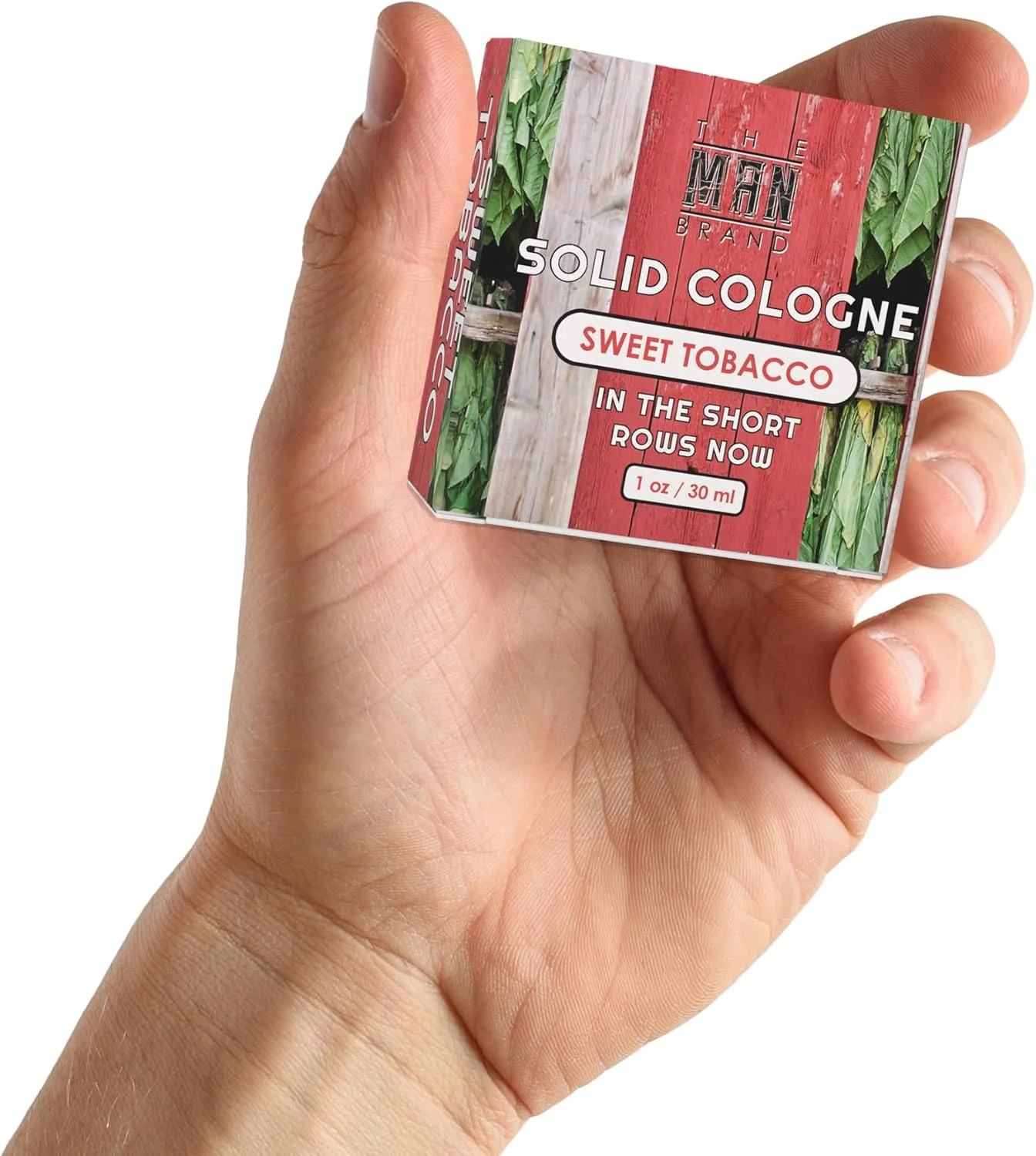 ادکلن جامد مردانه با رایحه تنباکو شیرین، ادکلن تنباکویی مومی برای مردان، عطر جامد با رایحه تنباکو شیرین (30 گرم، بالم ادکلن مردانه تنباکو شیرین)