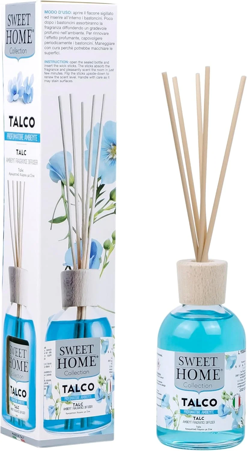 خوشبو کننده مطبوع منزل سوارز با چوب های تالک ۱۰۰ میلی لیتر