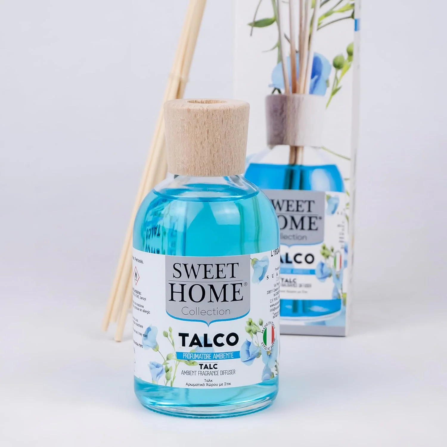 خوشبو کننده مطبوع منزل سوارز با چوب های تالک ۱۰۰ میلی لیتر خوشبو کننده مطبوع منزل سوارز با چوب های تالک ۱۰۰ میلی لیتر