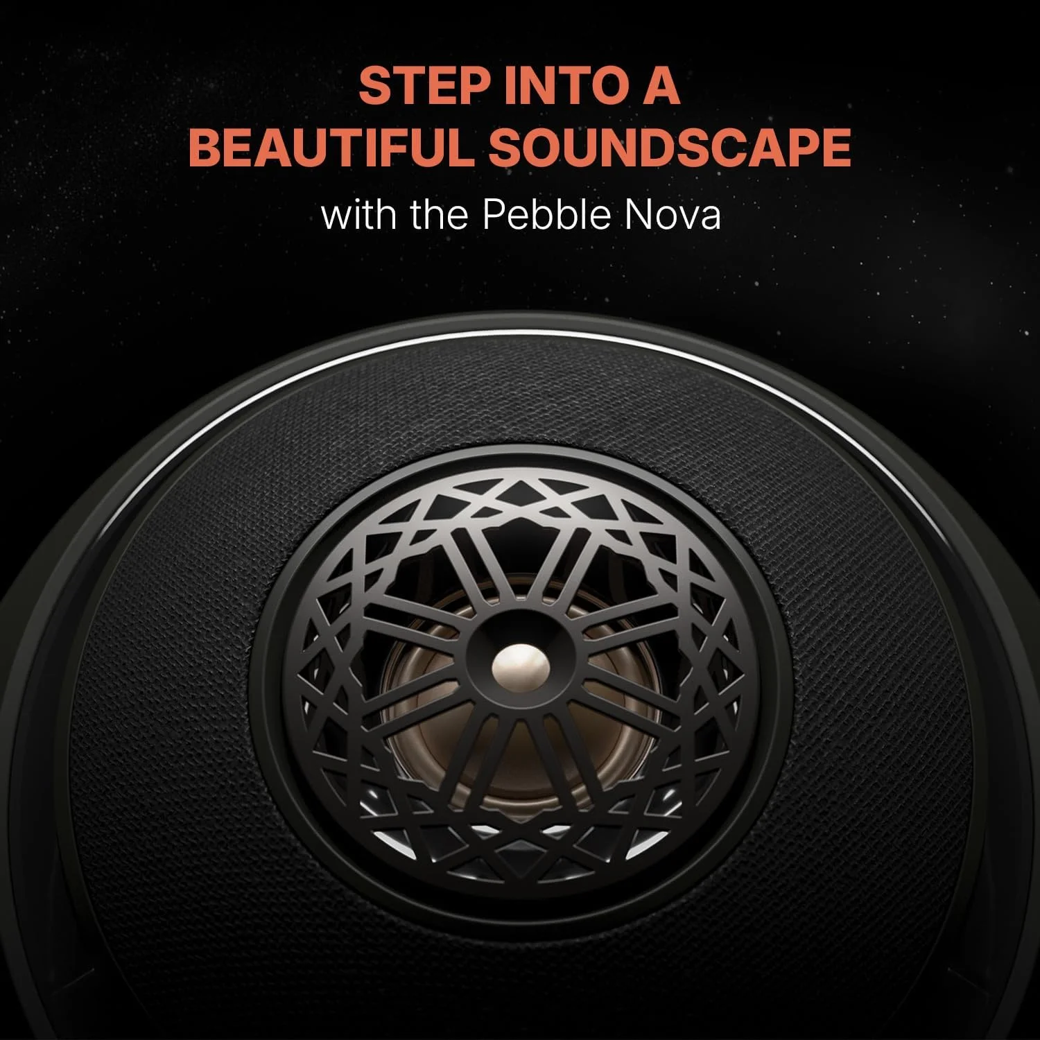 اسپیکرهای کامپیوتر USB-C 2.0 کریتیو Pebble Nova با بلوتوث 5.3 و نورپردازی RGB قابل تنظیم، صدای USB، پورت هدست، برای PC و Mac (مشکی)