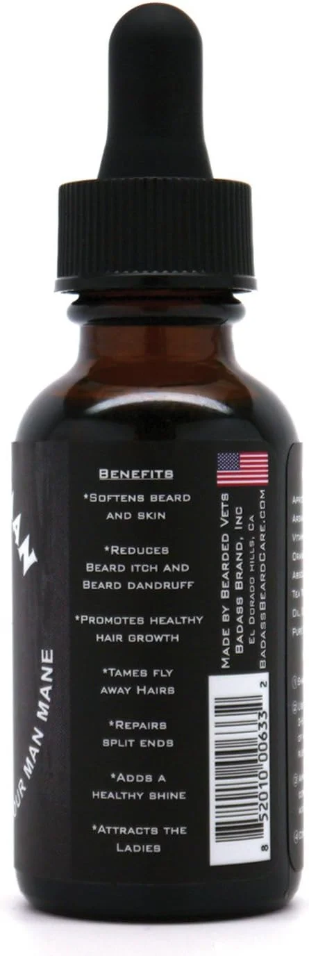 روغن ریش مردانه LDREAMAM - رایحه یاغی 30 میلی لیتر - مواد کاملا طبیعی، ریش و سبیل را پر، نرم و سالم نگه می دارد، پوست خشک و پوسته پوسته شده را کاهش می دهد و باعث رشد سالم می شود