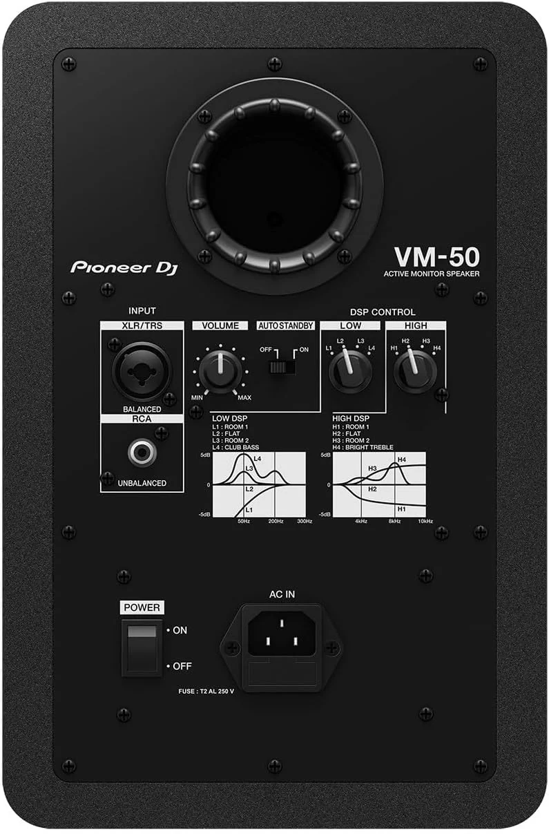 مانیتور پایونیر Dj مدل Vm-50 - مشکی