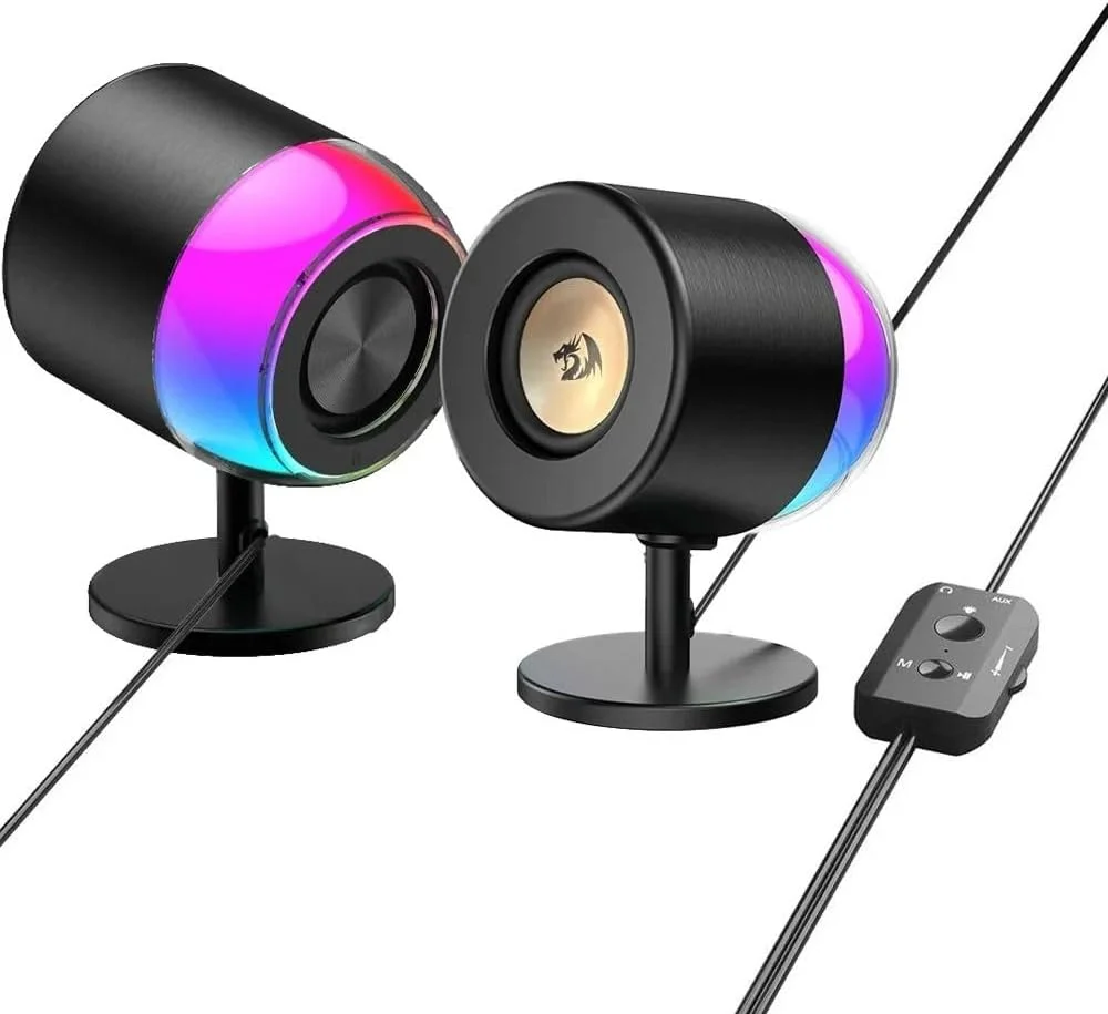 اسپیکر چندرسانه‌ای کامپیوتر رِدراگون GS598 AHRI 2.0 با نورپردازی RGB