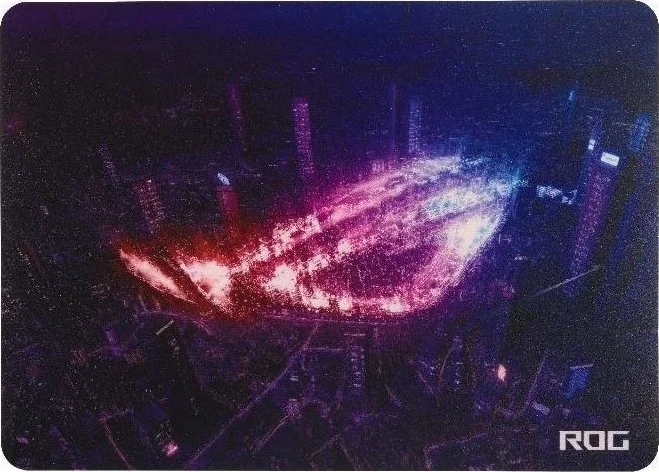 پد ماوس گیمینگ ایسوس مدل NH03 ROG Strix Slice، ابعاد 350x250x0.6 میلی متر، کمترین اصطکاک، حداکثر عملکرد، حرکت روان، دقت نقطه ای، چند رنگ | 90MP01M0-BPUA00