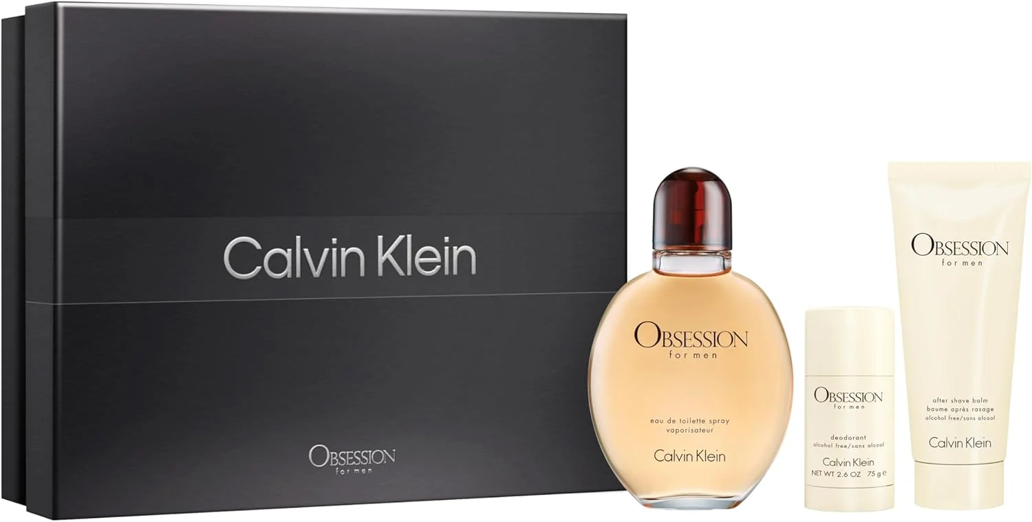 ست هدیه سه تایی ادو تویلت مردانه کالوین کلین آبسشن