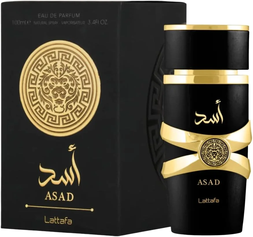 ست هدیه ادو پرفیوم 2 عددی Lattafa унисекс (Asad for Men + Yara for Women) 100 میلی لیتر