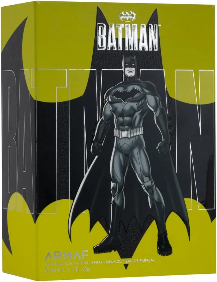 ادکلن آرماف WB بتمن سوپرهیرو ادو پرفیوم 100 میلی لیتر، عطر کودکانه، رایحه ای برای کودکان