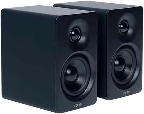 اسپیکرهای رومیزی جمع و جور Edifier M60 2.0، برای کامپیوتر/لپ تاپ، بلوتوث نسخه 5.3، USB C و AUX 3.5 میلی متری، دارای گواهینامه Hi-Res Audio Wireless، توان خروجی 66 وات RMS، مناسب برای موسیقی و بازی، همراه با پایه، رنگ مشکی اسپیکرهای رومیزی جمع و جور Edifier M60 2.0، برای کامپیوتر/لپ تاپ، بلوتوث نسخه 5.3، USB C و AUX 3.5 میلی متری، دارای گواهینامه Hi-Res Audio Wireless، توان خروجی 66 وات RMS، مناسب برای موسیقی و بازی، همراه با پایه، رنگ مشکی