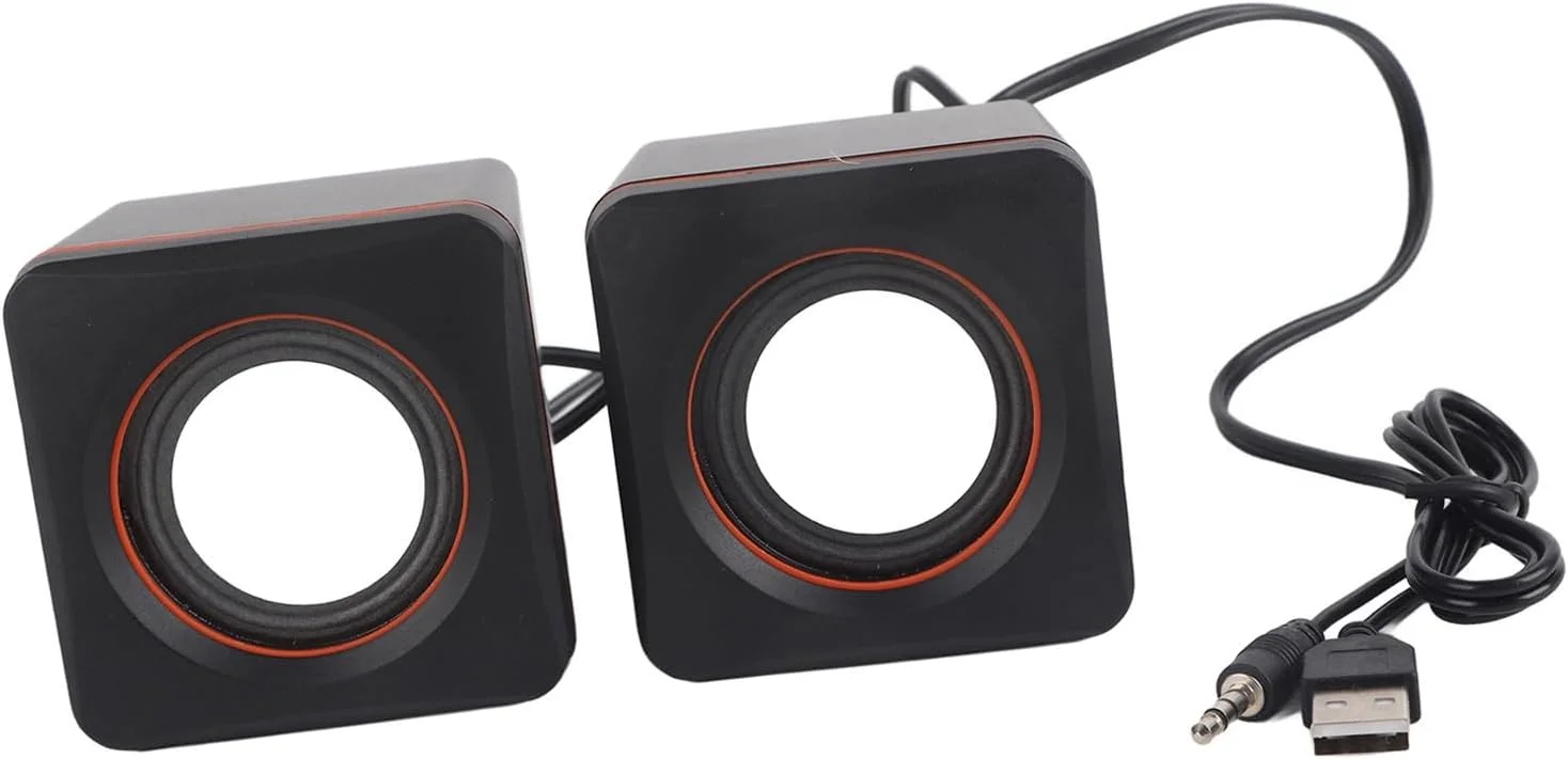 اسپیکر استریو USB مکعبی کوچک و جذاب Cryfokt، ایده آل برای کامپیوتر رومیزی، لپ تاپ، مناسب برای به اشتراک گذاشتن موسیقی با دوستان و خانواده (دو گوشی) اسپیکر استریو USB مکعبی کوچک و جذاب Cryfokt، ایده آل برای کامپیوتر رومیزی، لپ تاپ، مناسب برای به اشتراک گذاشتن موسیقی با دوستان و خانواده (دو گوشی)