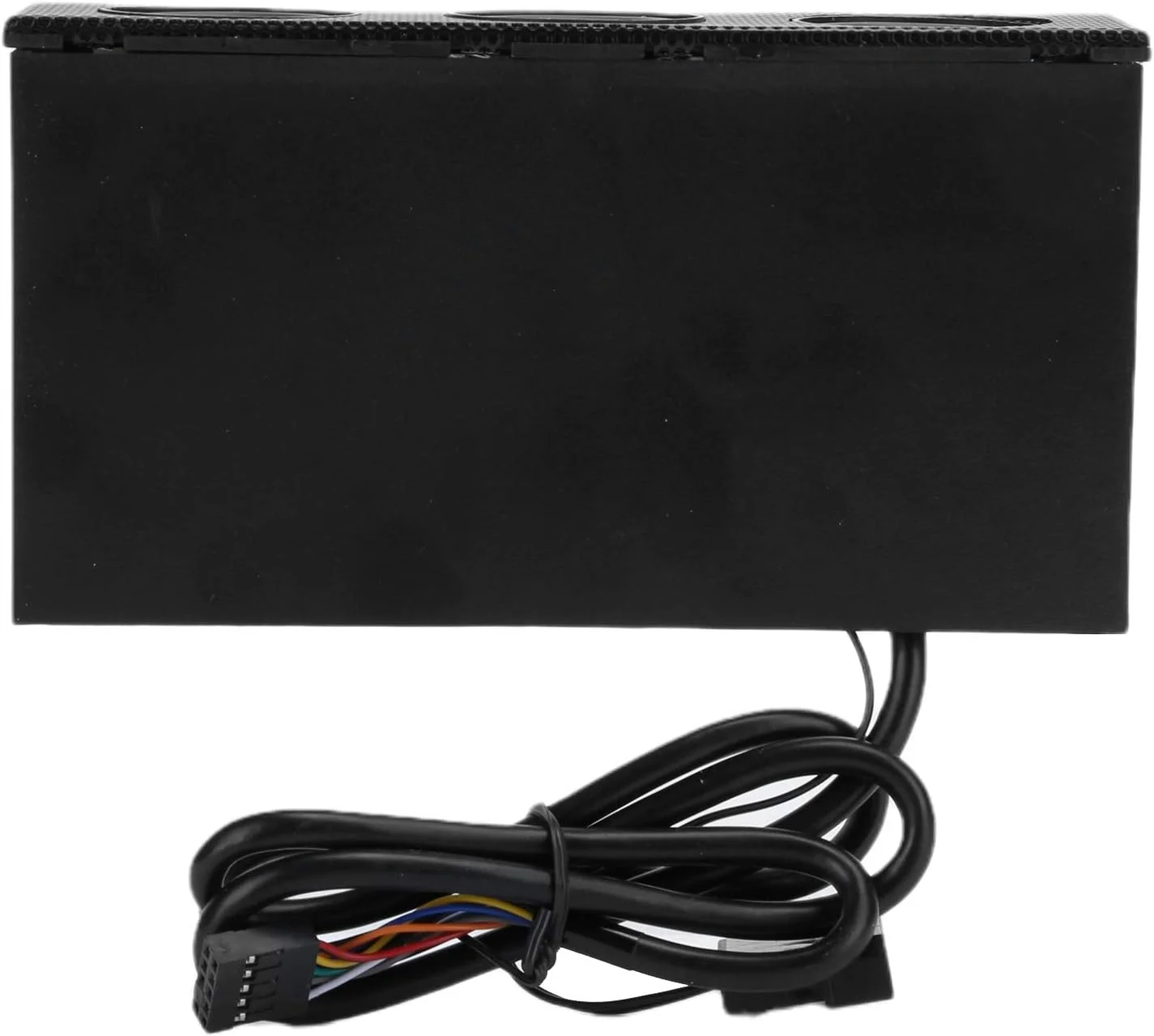 اسپیکر کیس کامپیوتر Cryfokt مدل STW-9005 با اندازه 5.25 اینچ برای پنل جلویی کامپیوتر، دارای میکروفون داخلی و بلندگو [عملکرد ساده] [جنس بادوام] [اشغال فضای کم]