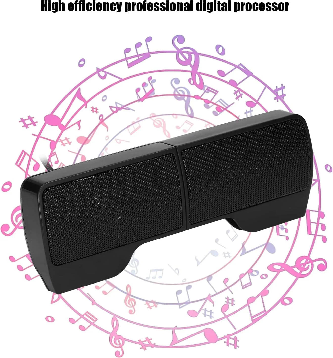 اسپیکرهای مانیتور با کیفیت صدای بالا Cryfokt برای لپ تاپ، تبلت، تلویزیون، استفاده آسان، اسپیکر سیمی، مناسب برای نوت بوک MP3 MP4، مشکی، 2 عدد اسپیکرهای مانیتور با کیفیت صدای بالا Cryfokt برای لپ تاپ، تبلت، تلویزیون، استفاده آسان، اسپیکر سیمی، مناسب برای نوت بوک MP3 MP4، مشکی، 2 عدد