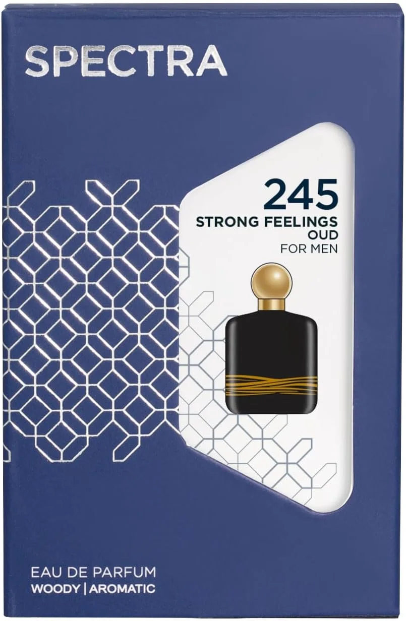 عطر جیبی مردانه Spectra Pocket 245 Strong Feelings Oud EDP - حجم 18 میلی لیتر