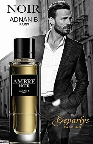 ادکلن مردانه Geparlys Adnan B. AMBRE NOIR Eau De Toilette حجم 100 میلی لیتر