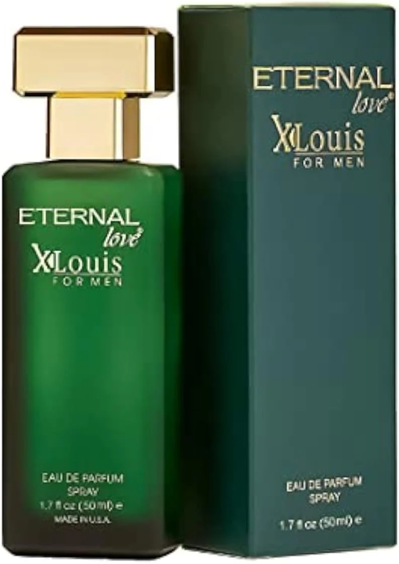 عطر مردانه Eternal Love Xlouis، رایحه با طراوت ماندگار، عطر ممتاز و وارداتی با رایحه ترنج، اسطوخودوس و یاس (ادو پرفیوم مردانه Xlouis، بسته 50 میلی لیتری)