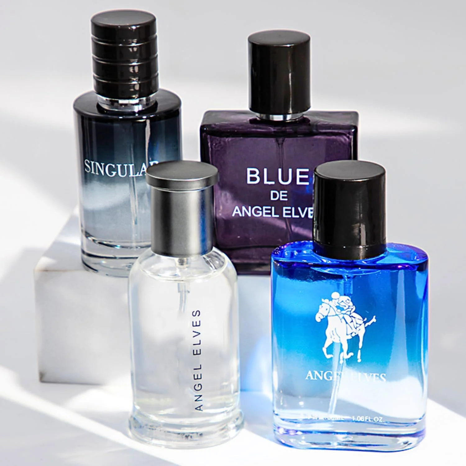 ست هدیه 4 عددی عطر مردانه، ادو پرفیوم مردانه، عطر با رایحه تازه و ماندگار برای هدیه تولد به دوست پسر، جعبه ست هدیه عطرهای لوکس مردانه، 4 عدد 30 میلی لیتری (120 میلی لیتر)