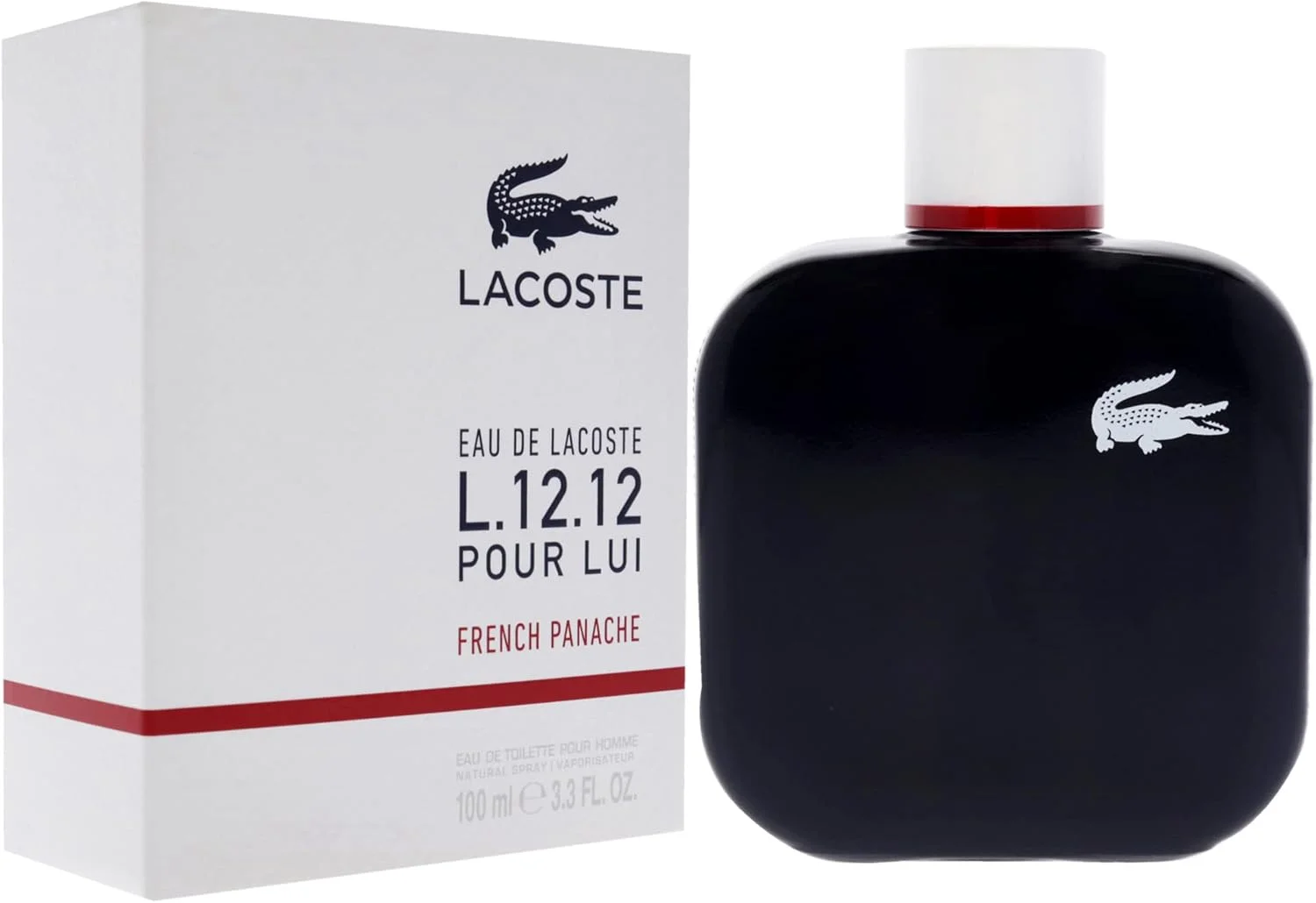 ادکلن مردانه Lacoste L.12.12 Pour Lui French Panache Eau De Toilette 100ML ادکلن مردانه Lacoste L.12.12 Pour Lui French Panache Eau De Toilette 100ML