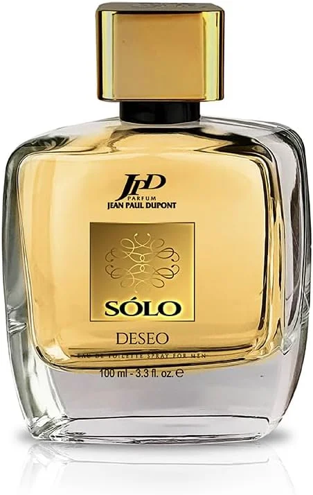 ادکلن مردانه ژان پل دوپونت (JPD) سولو دسئو - با ماندگاری طولانی - با رایحه های معطر، تند و چوبی - ادو تویلت 100 میلی لیتر
