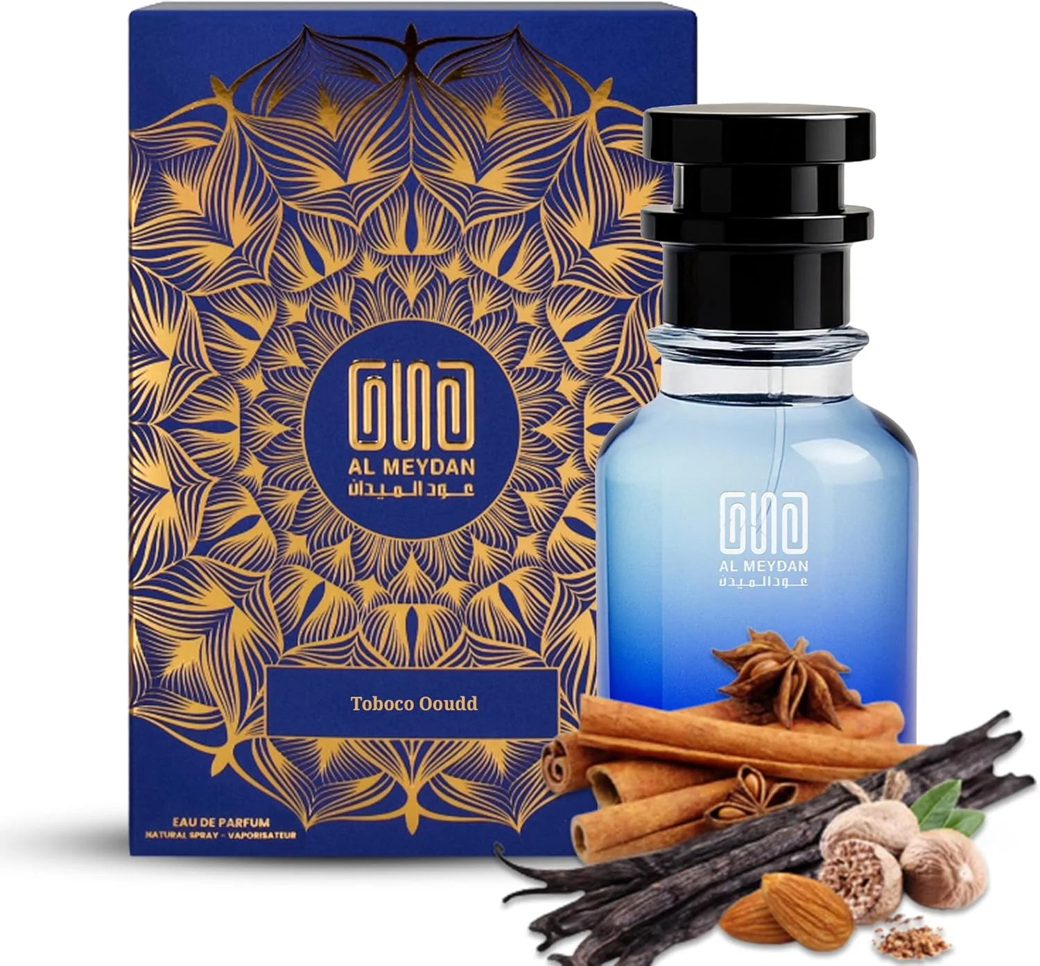 عطر روغنی زنانه و مردانه - رایحه ای از توبوکو عود - بدون الکل، روغن عطر ماندگار با ویسکی، دارچین و تنباکو - رایحه تند، چوبی شرقی یونیسکس (30 میلی لیتر)