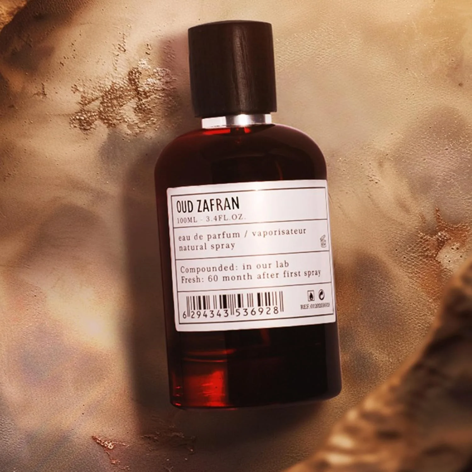 عطر مردانه عود زعفران آرو فاک از عطرهای ای ام دی - عطر ماندگار برای مردان - ادو پرفیوم ۱۰۰ میلی لیتر