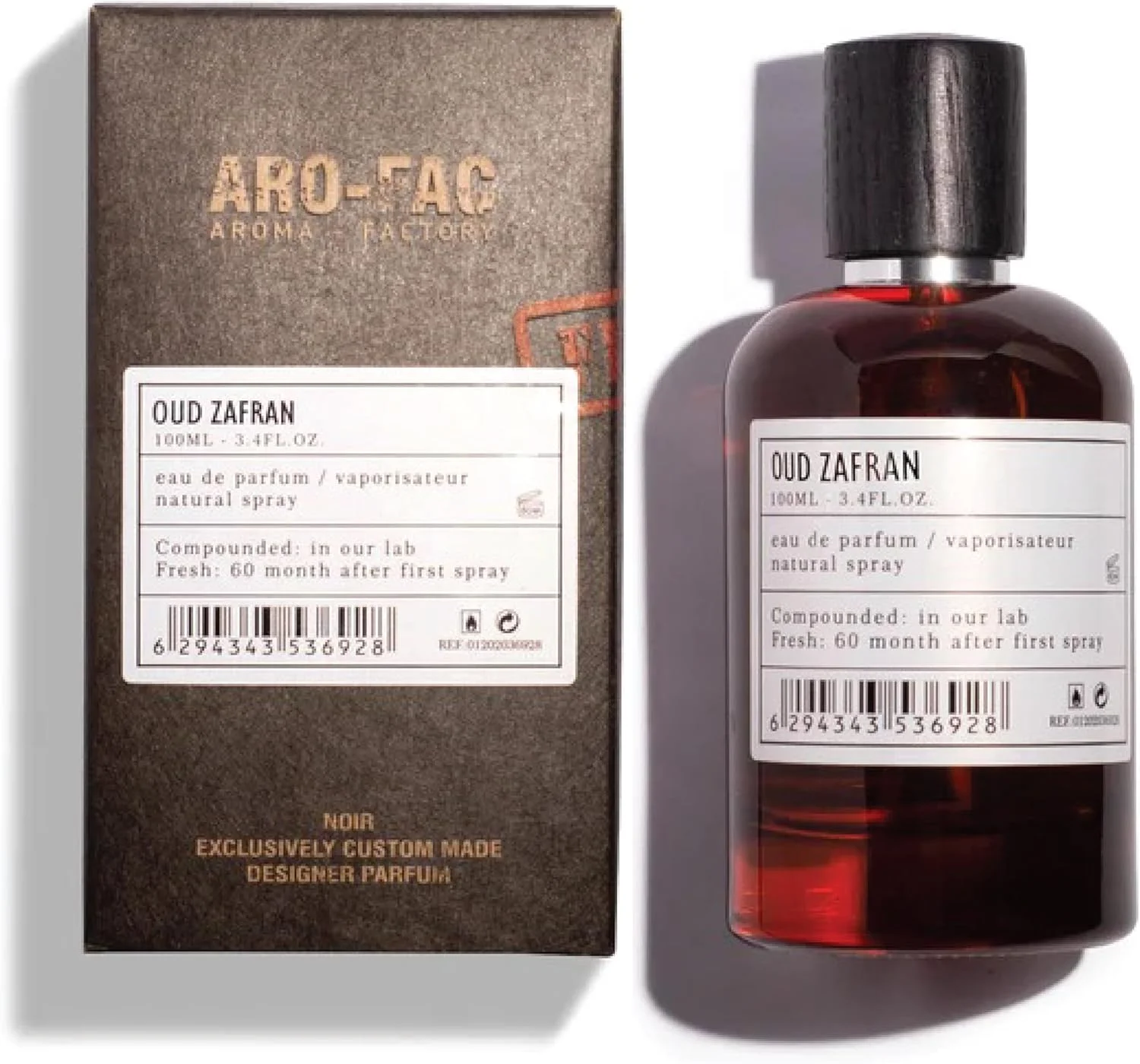 عطر مردانه عود زعفران آرو فاک از عطرهای ای ام دی - عطر ماندگار برای مردان - ادو پرفیوم ۱۰۰ میلی لیتر