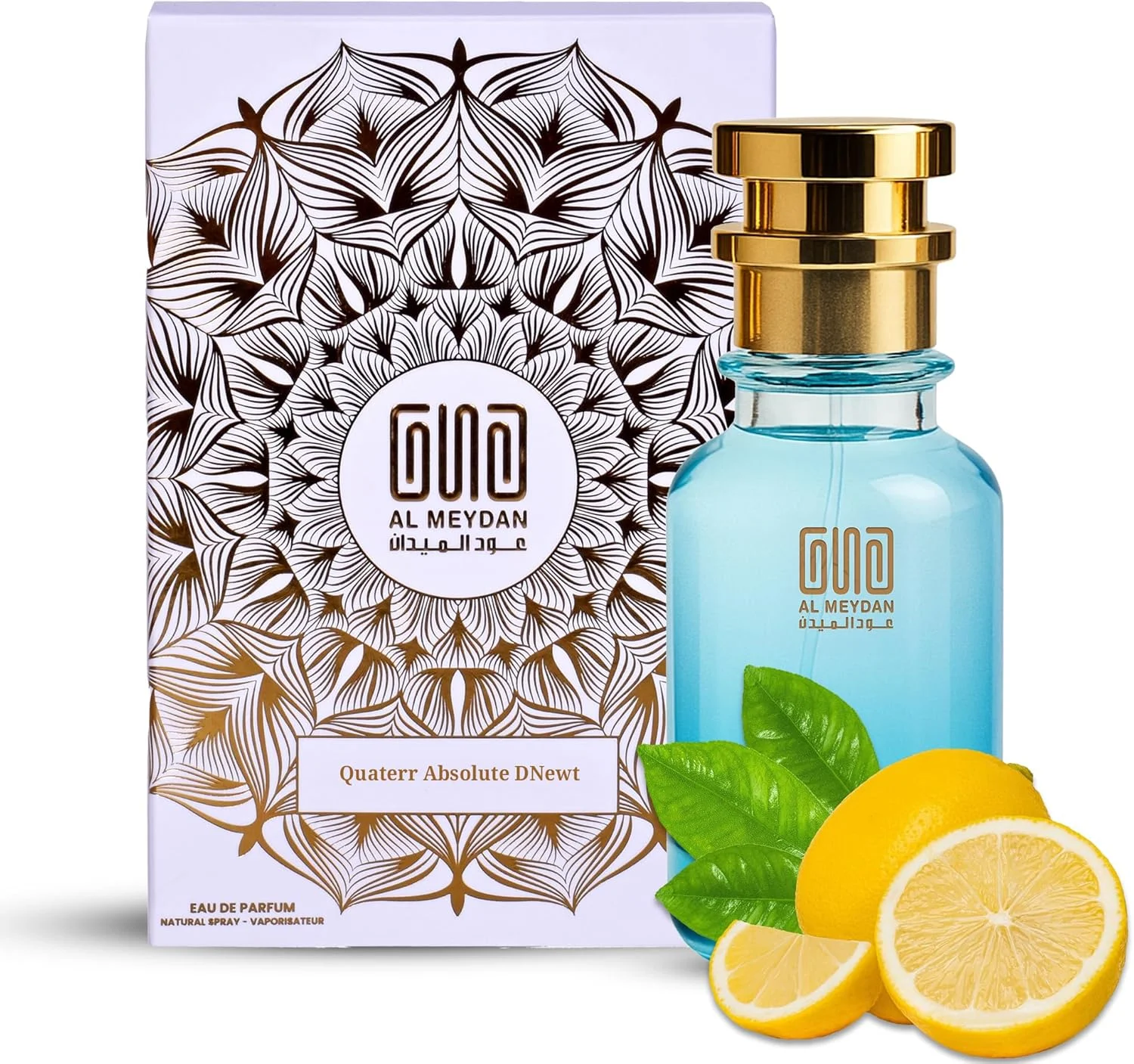 عطر روغنی مردانه - رایحه ای از کواتر ابسولوت دی نیوت - روغن عطر چوبی و تند بدون الکل با رایحه اسطوخودوس، نعناع هندی و وانیل - ماندگاری طولانی (30 میلی لیتر)