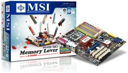 مادربرد MSI P45-8D LGA 775 Intel P45 ATX Intel - نسخه خرده فروشی