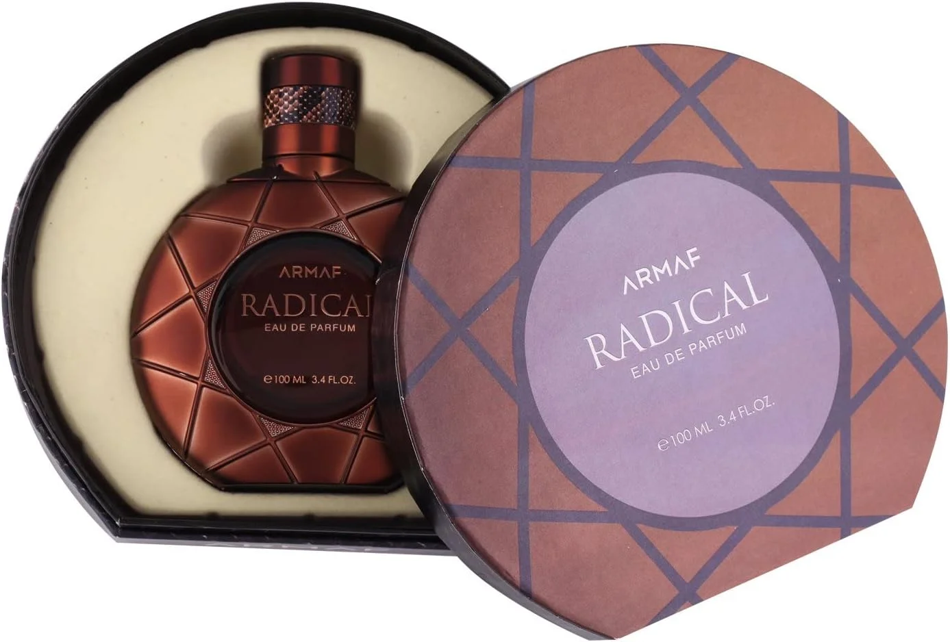 ادکلن مردانه آرماف رادیکال براون ادو پرفیوم 100 میلی لیتر، رایحه کهربا و ادویه ای برای مردان