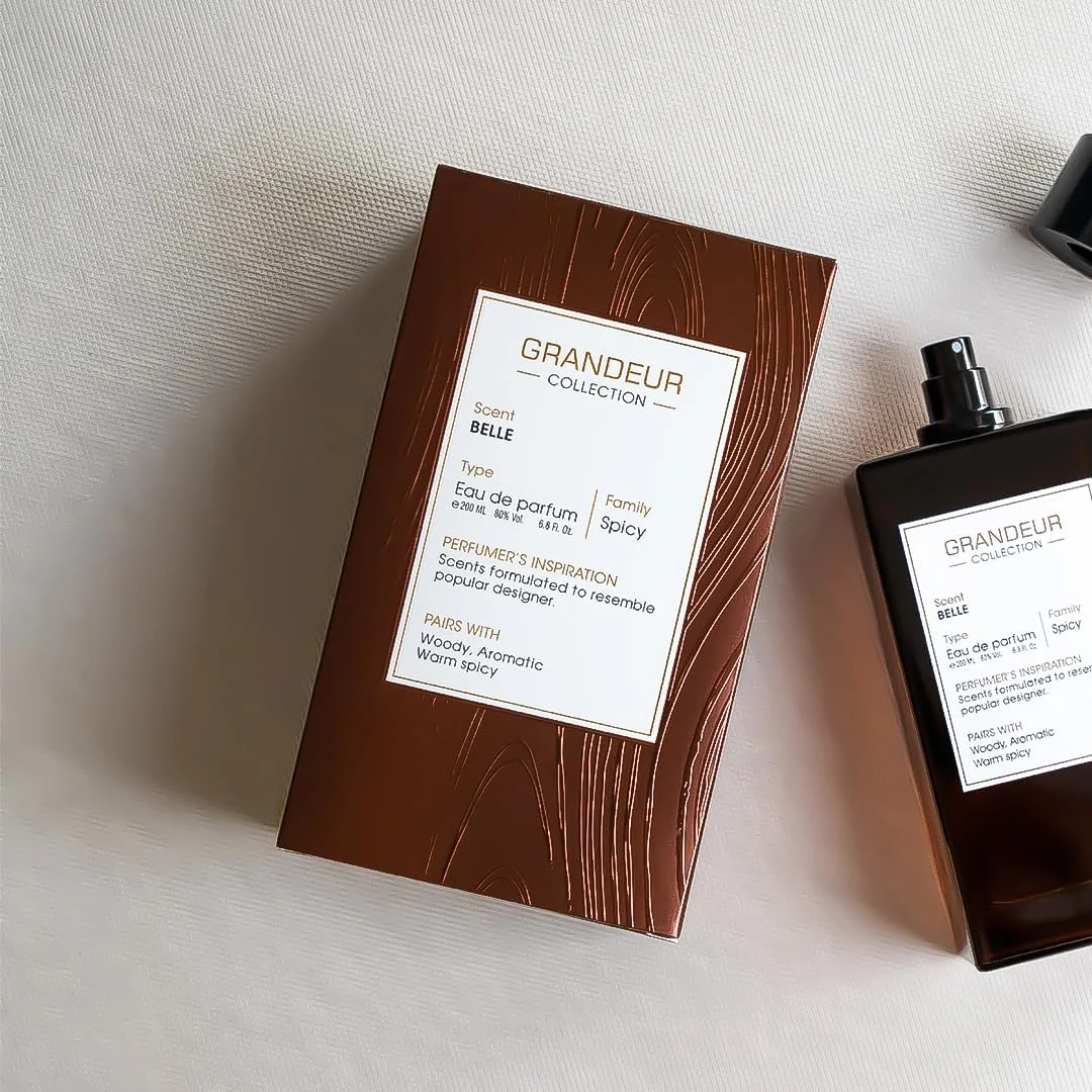 گراندور بل ادو پرفیوم ۲۰۰ میل | عطر یونیسکس ماندگار | رایحه لوکس چوبی و ادویه ای برای آقایان و بانوان